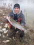 Kevin with a Steelhead from the Maitland River